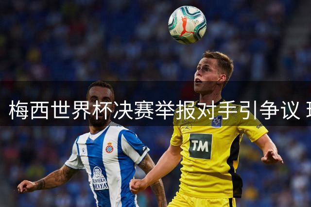 梅西世界杯决赛举报对手引争议 球迷直呼"球王形象崩塌